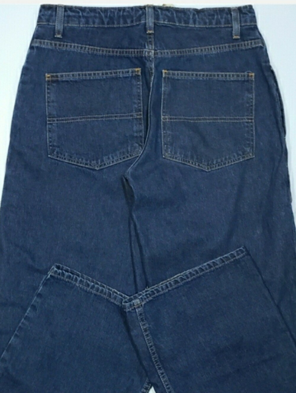 Ralph Lauren High Waist Wide Leg Drawstring Logo Jeans - Picture 2 of 5